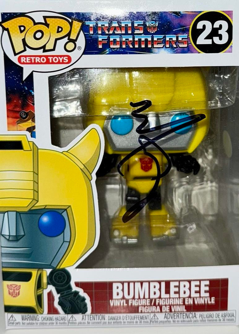 Mark Wahlberg Signed Funko Pop #23 "Bumblebee" (Transformers) - JSA COA